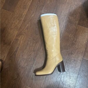 Loeffler Randall Mustard Heeled Boots
